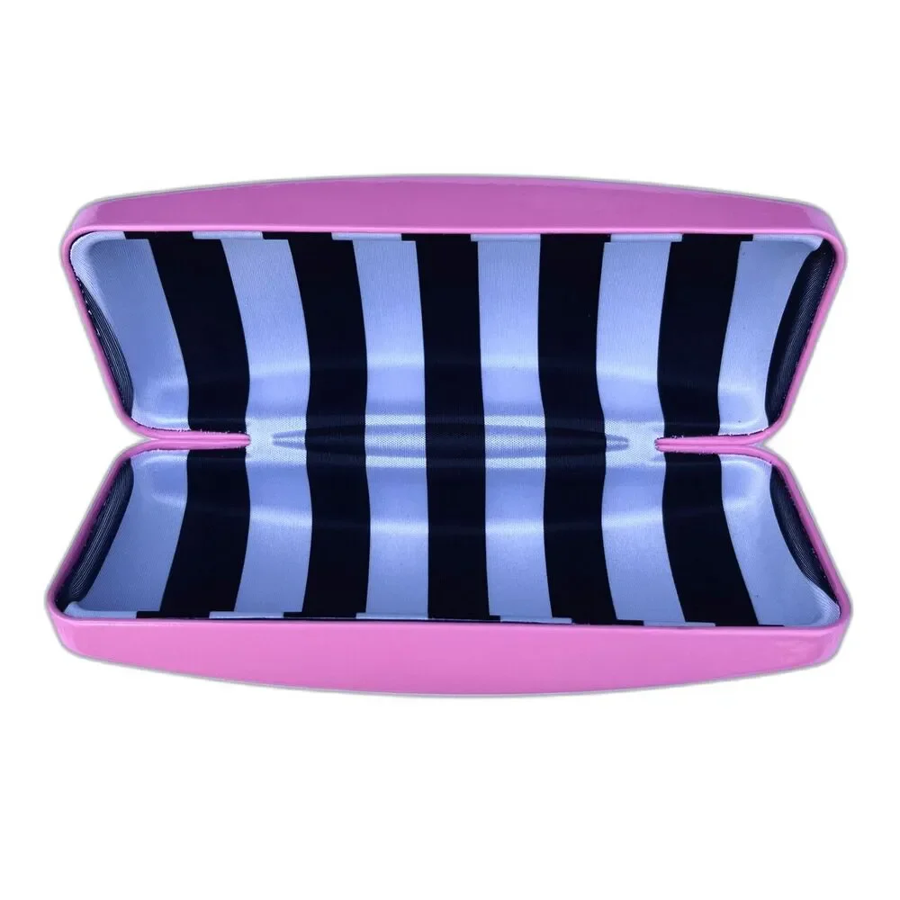 Betsey Johnson Hardshell Eyeglass Case Cleansing Cloth & Authentication Card NEW